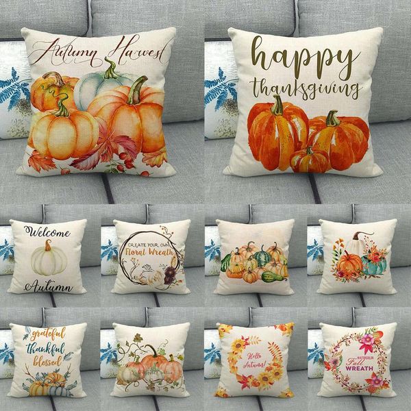 fengrise 45x45cm linen cushion cover for home happy thanksgiving party decor pumpkin pillowcase
fengrise 45x45cm linen cushion cover for home happy thanksgiving party decor pumpkin pillowcase