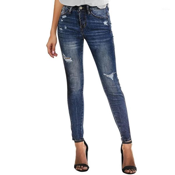 men's jeans women fashion long stretch slim hole in high waist denim pants summer casual female jeans1, Blue
men's jeans women fashion long stretch slim hole in high waist denim pants summer casual female jeans1, Blue