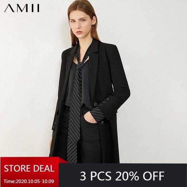 amii minimalism autumn winter woman suit coat fashion olstyle spliced lapel single-breasted long blazer women jacket 12030455, White;black
amii minimalism autumn winter woman suit coat fashion olstyle spliced lapel single-breasted long blazer women jacket 12030455, White;black