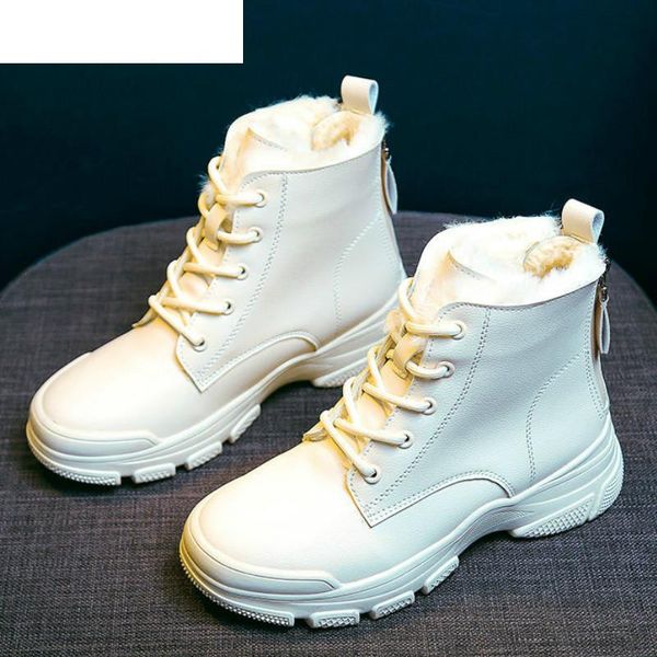 women's boots snow boots new fashion winter martin short winter models plus velvet cotton shoes thick warm shoes 01, Black
women's boots snow boots new fashion winter martin short winter models plus velvet cotton shoes thick warm shoes 01, Black