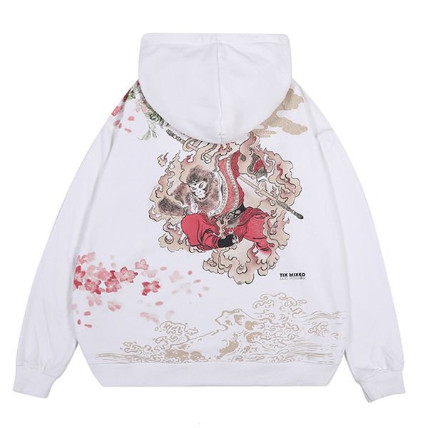 2021 new hip hop streetwear autumn sweatshirt hooded pullover chinese kanji monkey king printed harajuku hoodie cotton iiiq, Black
2021 new hip hop streetwear autumn sweatshirt hooded pullover chinese kanji monkey king printed harajuku hoodie cotton iiiq, Black