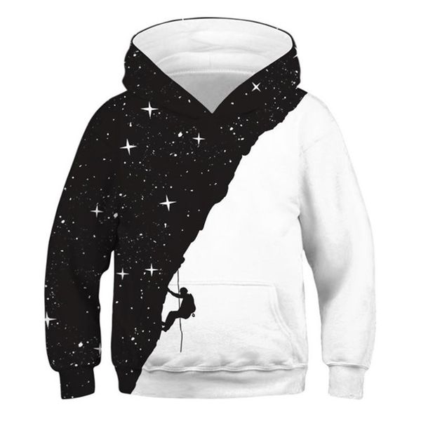 black white starry sky climber 3d print hoodies for teen girls boys sweatshirt children's oversize hoodie outerwear kids clothes y20090, Blue
black white starry sky climber 3d print hoodies for teen girls boys sweatshirt children's oversize hoodie outerwear kids clothes y20090, Blue