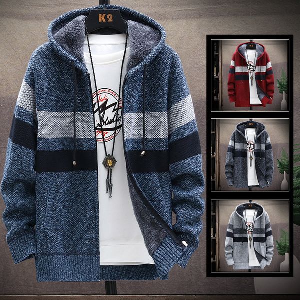 2021 autumn winter new style korean-style men's clothing mesh brushed cardigan and thick outer male hoodie sweater qayv, White;black
2021 autumn winter new style korean-style men's clothing mesh brushed cardigan and thick outer male hoodie sweater qayv, White;black