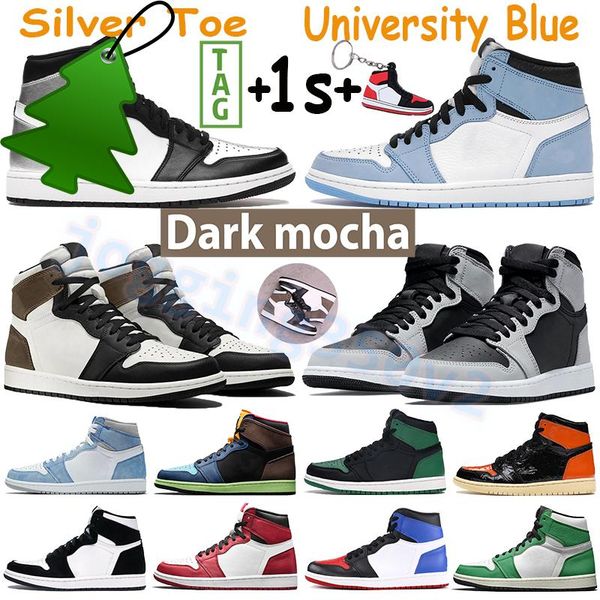 silver toe mens 1 1s basketball shoes university blue light smoke grey chicago high dark mocha twist shadow hyper royal men women sneakers y, Black
silver toe mens 1 1s basketball shoes university blue light smoke grey chicago high dark mocha twist shadow hyper royal men women sneakers y, Black