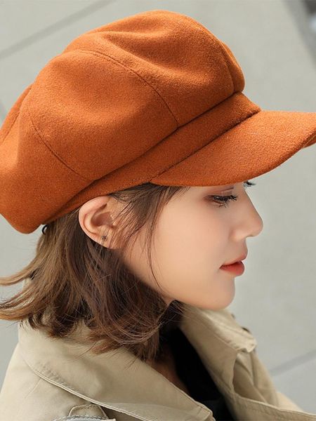 beanie/skull caps little hat solid-colored hair octagonal women autumn winter thick warm beret, Blue;gray
beanie/skull caps little hat solid-colored hair octagonal women autumn winter thick warm beret, Blue;gray