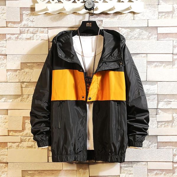 streetwear casual men's jacket coat 2021 spring thin jackets man patchwork windproof bomber jacket for men, Black;brown
streetwear casual men's jacket coat 2021 spring thin jackets man patchwork windproof bomber jacket for men, Black;brown