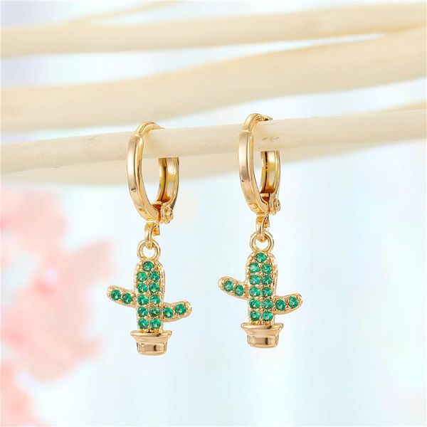 hoop & huggie 1 pair cute metal zircon rainbow cactus earrings for women jewelry colorful shiny crystal plant small circle earring, Golden;silver
hoop & huggie 1 pair cute metal zircon rainbow cactus earrings for women jewelry colorful shiny crystal plant small circle earring, Golden;silver