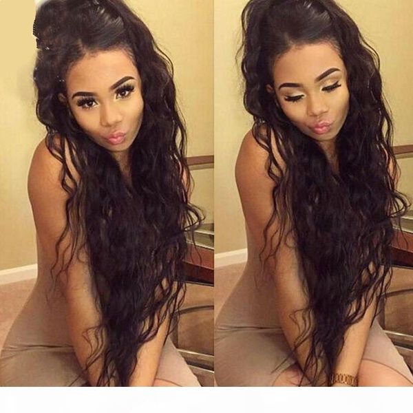 water wave malaysian human hair full lace wig unprocessed virgin hair wet and wavy lace front wig natural hairline black african amercian, Black;brown
water wave malaysian human hair full lace wig unprocessed virgin hair wet and wavy lace front wig natural hairline black african amercian, Black;brown