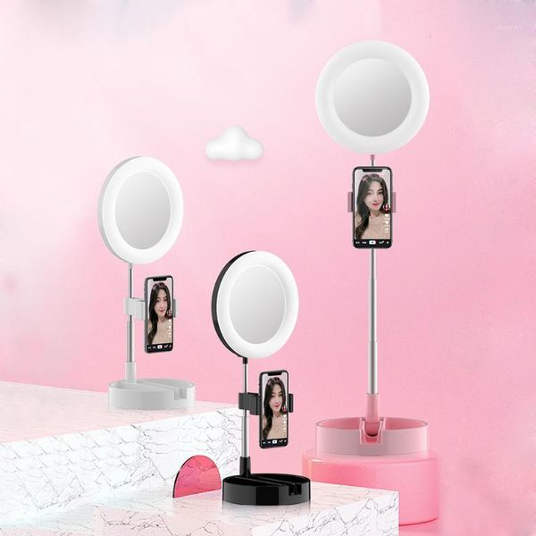 tripods foldable ring light led selfie table phone video pography 64 fill lamp with mirror stand for studio makeup tiktok youtube1
tripods foldable ring light led selfie table phone video pography 64 fill lamp with mirror stand for studio makeup tiktok youtube1
