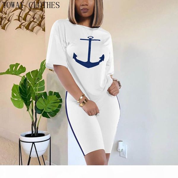 boat anchor print women 2 piece tracksuit set and shorts set summer chic suits causal wear, White
boat anchor print women 2 piece tracksuit set and shorts set summer chic suits causal wear, White