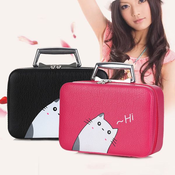 women beauticians organizer small cosmetic case pu leather travel handbags fashion travel make up bags cute girl beauty box gift t200519
women beauticians organizer small cosmetic case pu leather travel handbags fashion travel make up bags cute girl beauty box gift t200519