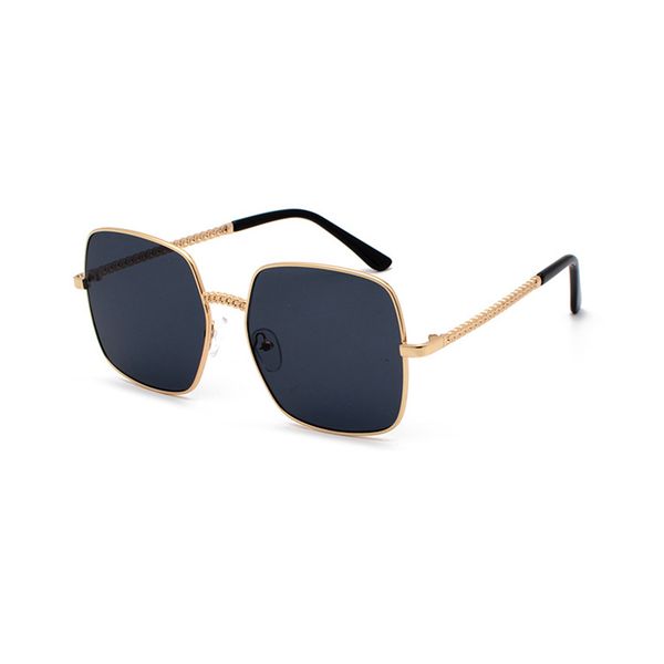 box metal chain pattern new product personality fashion sunglasses pink gradual change men and women students lovers, White;black
box metal chain pattern new product personality fashion sunglasses pink gradual change men and women students lovers, White;black