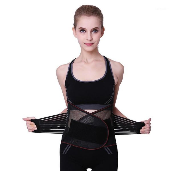 waist support women men fitness back belt band lumbar design brace posture corrector corset, Black;gray
waist support women men fitness back belt band lumbar design brace posture corrector corset, Black;gray