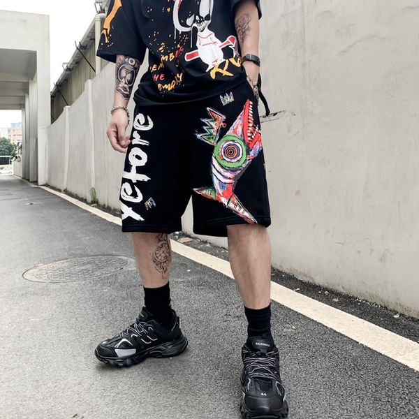 aprilmomo hip hop mechanical fish print shorts men joggers casual short 2020 summer elastic oversize streetwear short pants 1027, White;black
aprilmomo hip hop mechanical fish print shorts men joggers casual short 2020 summer elastic oversize streetwear short pants 1027, White;black