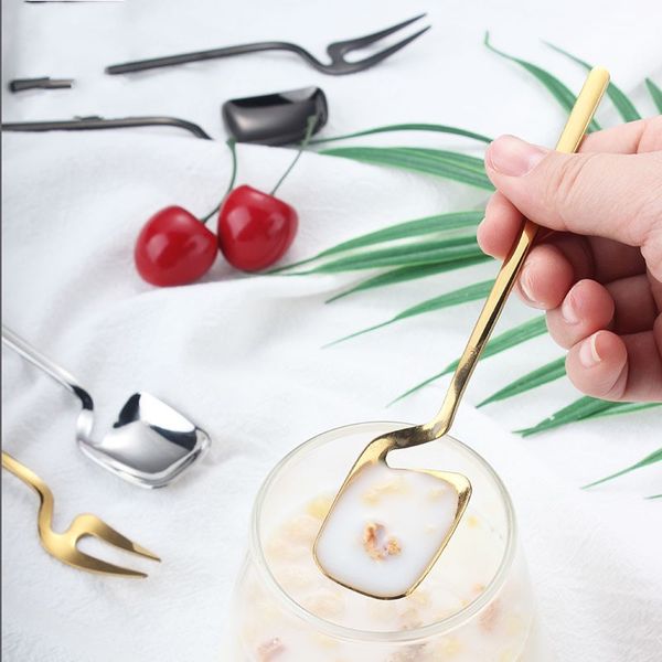 wall hanging fork spoon stainless steel gold-plated coffee ice-cream fruit forks spoons new pattern with different color 3 52mx j1
wall hanging fork spoon stainless steel gold-plated coffee ice-cream fruit forks spoons new pattern with different color 3 52mx j1