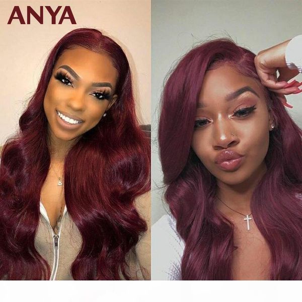 anya burgundy colored pre plucked body wave 13*6 lace frontal human hair wigs hd lace 30inch malaysia remy hair for black women, Black;brown
anya burgundy colored pre plucked body wave 13*6 lace frontal human hair wigs hd lace 30inch malaysia remy hair for black women, Black;brown
