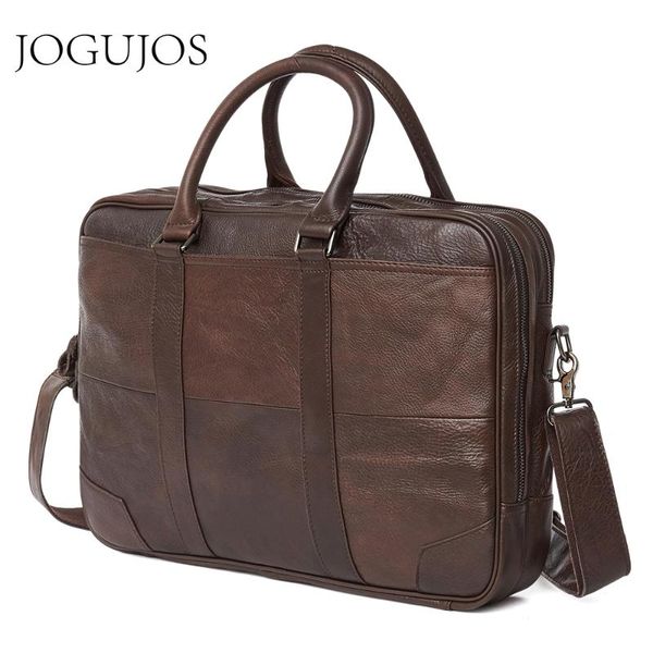 jogujos business men's briefcase genuine leather briefcase computer lapoffice handbag leather man shoulder messenger bags
jogujos business men's briefcase genuine leather briefcase computer lapoffice handbag leather man shoulder messenger bags