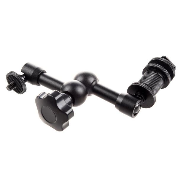 tripods deals 1 inch articulating magic friction arm for shoe mounts to work with led panel, dslr monitor, mic 7arm(black)
tripods deals 1 inch articulating magic friction arm for shoe mounts to work with led panel, dslr monitor, mic 7arm(black)