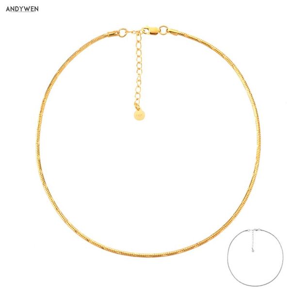chains andywen 925 sterling silver gold thick chain choker necklace 2021 rock punk luxury fashion twist women fine jewelry
chains andywen 925 sterling silver gold thick chain choker necklace 2021 rock punk luxury fashion twist women fine jewelry