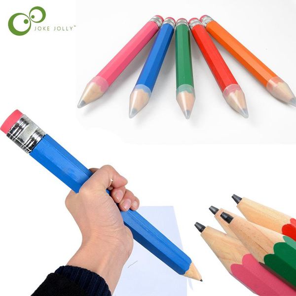 35cm Children Wooden Pencil Large Stationery Novelty Toy Black Lead For DIY Giant Pencil For School office LYQ
35cm Children Wooden Pencil Large Stationery Novelty Toy Black Lead For DIY Giant Pencil For School office LYQ