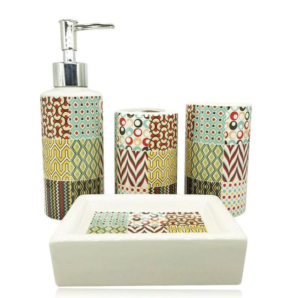 4 pieces / artificial stone ceramic bath set makeup set home decoration ideas bathroom toothbrush holder bathroom accessories
4 pieces / artificial stone ceramic bath set makeup set home decoration ideas bathroom toothbrush holder bathroom accessories