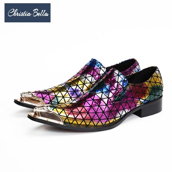 christia bella new fashion multicolor men party shoes pointed toe formal dress shoes british style men business leather, Black
christia bella new fashion multicolor men party shoes pointed toe formal dress shoes british style men business leather, Black