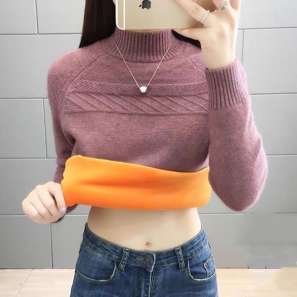 2021 new low-fall sweater/winter trend with/without cashmere semi-turtleneck thick sweater 63pi, White;black
2021 new low-fall sweater/winter trend with/without cashmere semi-turtleneck thick sweater 63pi, White;black