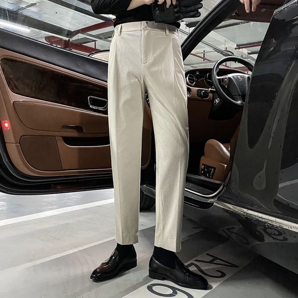 daio ethan korean design autumn and winter thickened plaid corduroy straight leg casual trousers
daio ethan korean design autumn and winter thickened plaid corduroy straight leg casual trousers