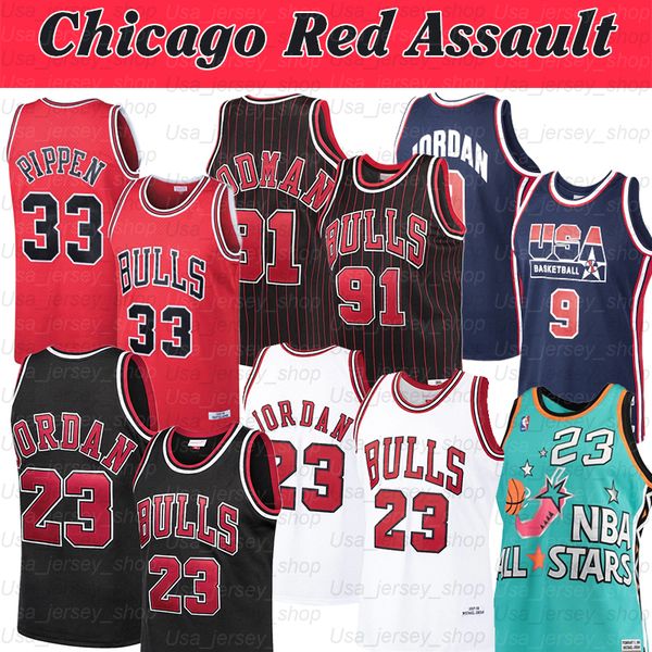NCAA Michael Jersey 23 Dennis 33 Pippen Scottie 91 Rodman Chicago Red Assault Basketball Jerseys, Black
NCAA Michael Jersey 23 Dennis 33 Pippen Scottie 91 Rodman Chicago Red Assault Basketball Jerseys, Black