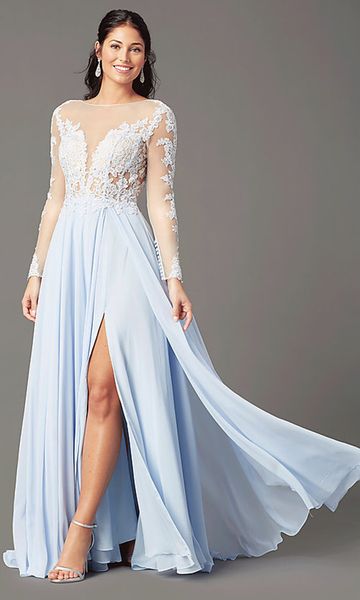 long-sleeve v-neck chiffon illusion prom dress elegant long applique lace evening dresses for 2022, Black
long-sleeve v-neck chiffon illusion prom dress elegant long applique lace evening dresses for 2022, Black