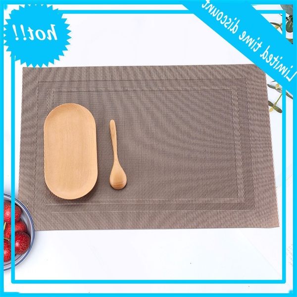 european style pvc western food teslin square double frame anti slip heat insulation table mat
european style pvc western food teslin square double frame anti slip heat insulation table mat