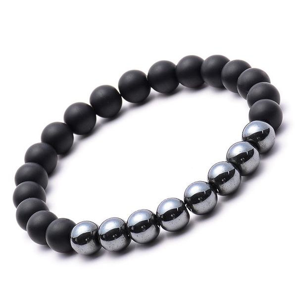beaded, strands 8mm healing round natural black matte onyx hematite combination beaded bracelet for male female charm daily jewelry
beaded, strands 8mm healing round natural black matte onyx hematite combination beaded bracelet for male female charm daily jewelry