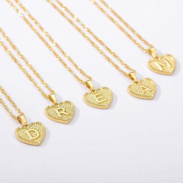 initial heart letter necklace chain for women stainless steel a-z love alphabet pendant necklace jewelry christmas gifts bijoux1, Silver
initial heart letter necklace chain for women stainless steel a-z love alphabet pendant necklace jewelry christmas gifts bijoux1, Silver