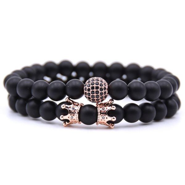 hyhoney cz zirconia disco ball charms bracelet men natural stone matte beads bracelets for women jewelry gifts pulseras, Black
hyhoney cz zirconia disco ball charms bracelet men natural stone matte beads bracelets for women jewelry gifts pulseras, Black
