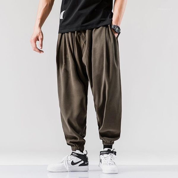 autumn harem pants men's fashion solid color retro casual pants men streetwear wild loose hip-hop drawstring trousers mens m-5xl1, Black
autumn harem pants men's fashion solid color retro casual pants men streetwear wild loose hip-hop drawstring trousers mens m-5xl1, Black