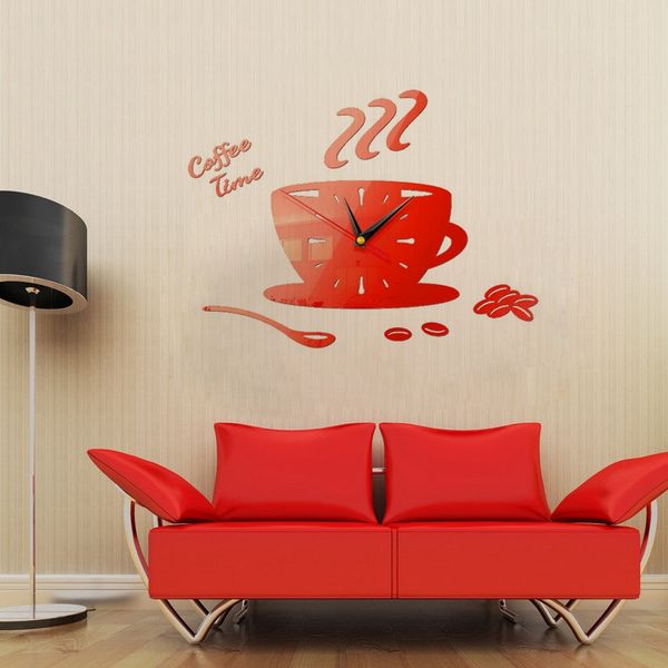 creative diy acrylic coffee cup 3d wall clock decorative kitchen wall clocks living room dining room home decor clock
creative diy acrylic coffee cup 3d wall clock decorative kitchen wall clocks living room dining room home decor clock