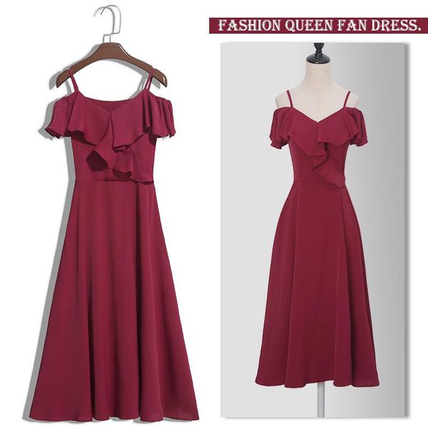 xs-3xl wine red maxi solid dress spaghetti strap summer fashion sundress quality sleeveless casual dress birthday gift, Black;gray
xs-3xl wine red maxi solid dress spaghetti strap summer fashion sundress quality sleeveless casual dress birthday gift, Black;gray