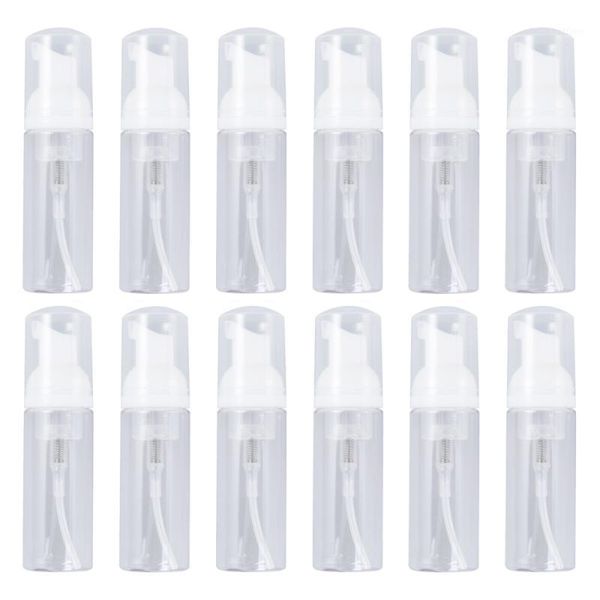 12pcs 60ml plastic pump bottle foaming bottle cosmetic dispenser for shampoos facial cleanser liquid soap (transparent)1
12pcs 60ml plastic pump bottle foaming bottle cosmetic dispenser for shampoos facial cleanser liquid soap (transparent)1