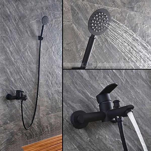 black color paint bathroom shower set 304 stainless steel material bath faucet with handheld shower head under water outlet qylapw mywjqq
black color paint bathroom shower set 304 stainless steel material bath faucet with handheld shower head under water outlet qylapw mywjqq