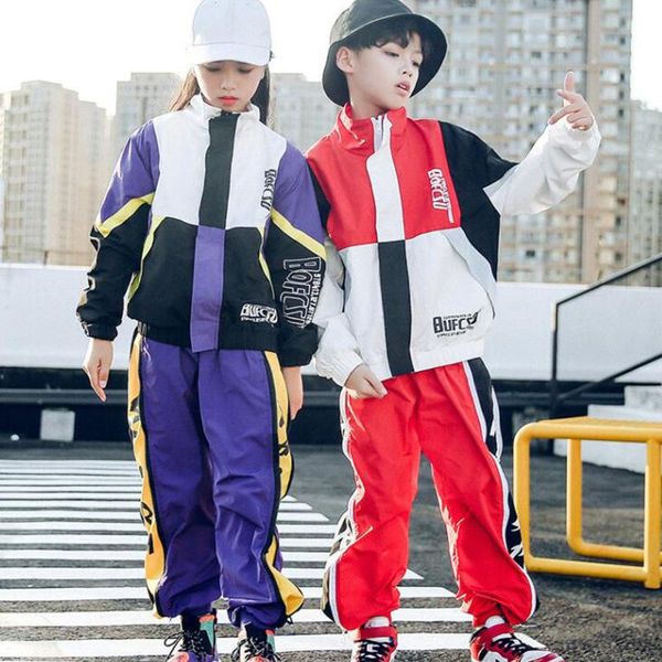 kids hip hop hoodies clothing girls boys sweatshirt jogger pants jazz dance costumes set ballroom dancing clothes street wear, Black;red
kids hip hop hoodies clothing girls boys sweatshirt jogger pants jazz dance costumes set ballroom dancing clothes street wear, Black;red