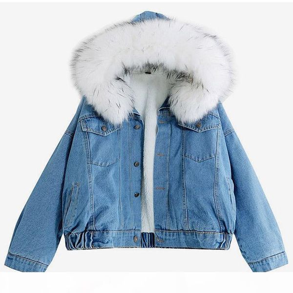 women jean jacket winter thick jean jacket faux fur collar fleece hooded denim coat female warm denim outwea1, Black;brown
women jean jacket winter thick jean jacket faux fur collar fleece hooded denim coat female warm denim outwea1, Black;brown