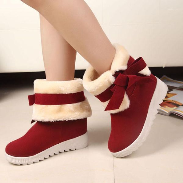 women's boots 2019 autumn/winter new fashion snow boots women's mid-heeled mid-barrel plus thick warm cotton shoes1, Black
women's boots 2019 autumn/winter new fashion snow boots women's mid-heeled mid-barrel plus thick warm cotton shoes1, Black