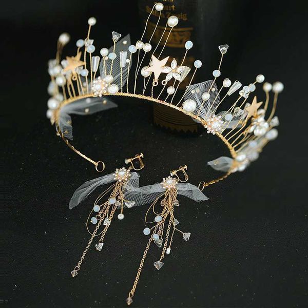 свадебный головной убор морите обруч корейских сладких короны супер феи украшения для волос венчания ювелирных изделий серьги аксессуаров, Silver
свадебный головной убор морите обруч корейских сладких короны супер феи украшения для волос венчания ювелирных изделий серьги аксессуаров, Silver