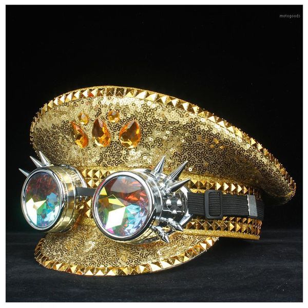 wide brim hats men women steampunk hat with gear glasses nightclub fascinator 3 size1, Blue;gray
wide brim hats men women steampunk hat with gear glasses nightclub fascinator 3 size1, Blue;gray