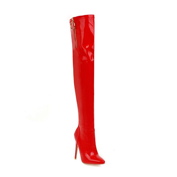 woman on-the-knee 2021 patent heels european and women's winter boots pointed finger 1 mqss, Black
woman on-the-knee 2021 patent heels european and women's winter boots pointed finger 1 mqss, Black
