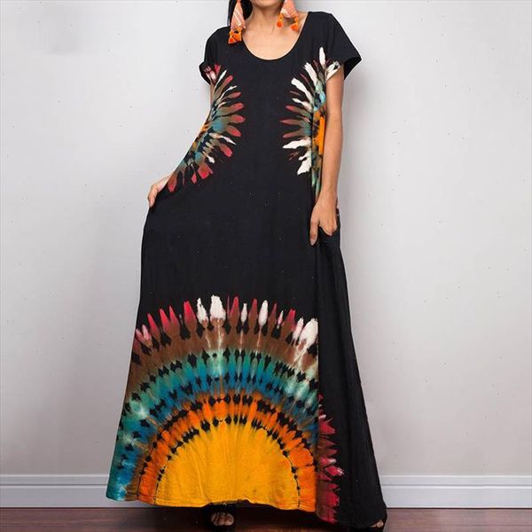 2021 summer women vintage print long shirt dress short sleeve casual loose holiday maxi dress plus size robe 5xl, Black;gray
2021 summer women vintage print long shirt dress short sleeve casual loose holiday maxi dress plus size robe 5xl, Black;gray