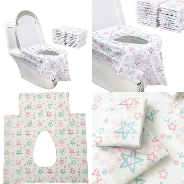 practical disposable toilet paper star printing nonwoven potty protector waterproof night stool seat covers home l bath room 12 5cr e19 
practical disposable toilet paper star printing nonwoven potty protector waterproof night stool seat covers home l bath room 12 5cr e19