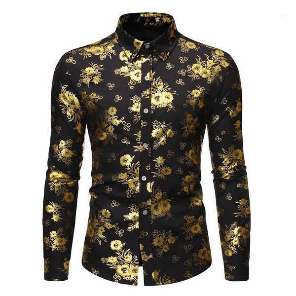 2019 men's slim long sleeve floral shirt casual shirts blouse men fit buttons shirt drop shipping1, White;black
2019 men's slim long sleeve floral shirt casual shirts blouse men fit buttons shirt drop shipping1, White;black