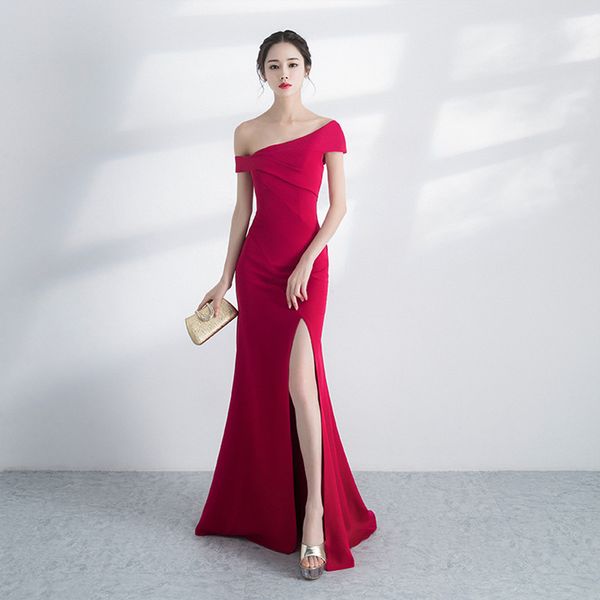 beauty off shoulder v neck elegant fashion simple formald mermeid dress red women party evening dresses long 31, White;pink
beauty off shoulder v neck elegant fashion simple formald mermeid dress red women party evening dresses long 31, White;pink