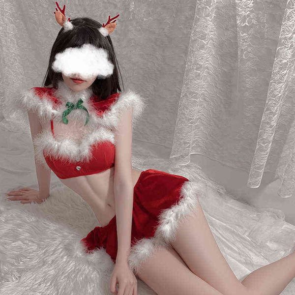 nxy lingerie jimiko new year 2022 christmas lingerie woman outfits winter xmas santa claus cosplay costumes clubwear waitress uniform 1221, Red;black
nxy lingerie jimiko new year 2022 christmas lingerie woman outfits winter xmas santa claus cosplay costumes clubwear waitress uniform 1221, Red;black